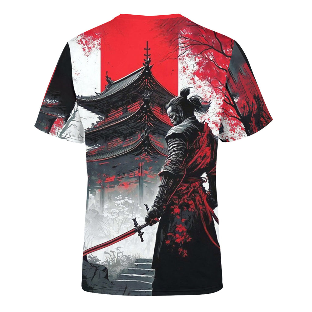 Versatile Men's Casual 3D Printed Short Sleeves