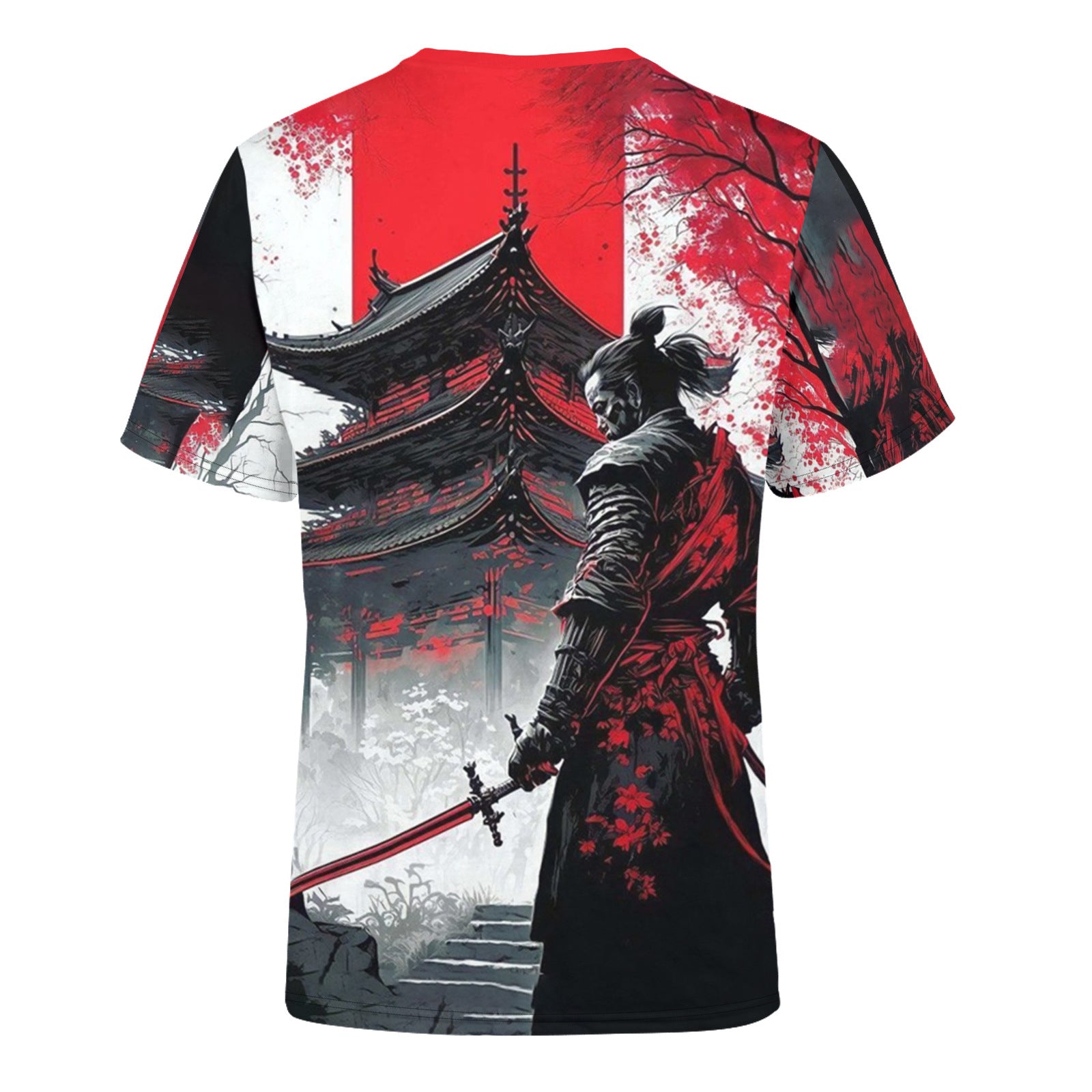 Versatile Men's Casual 3D Printed Short Sleeves