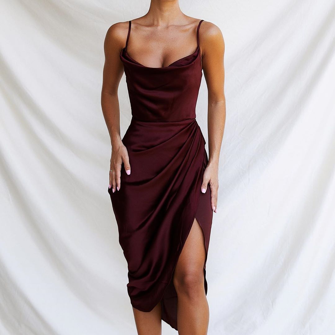 Autumn And Winter New Style Commuter Sling Dress