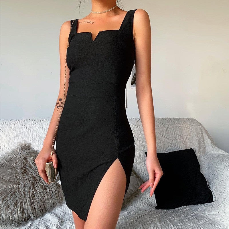Autumn And Winter New Style Commuter Sling Dress