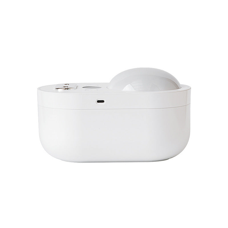 Double spray projection humidifier