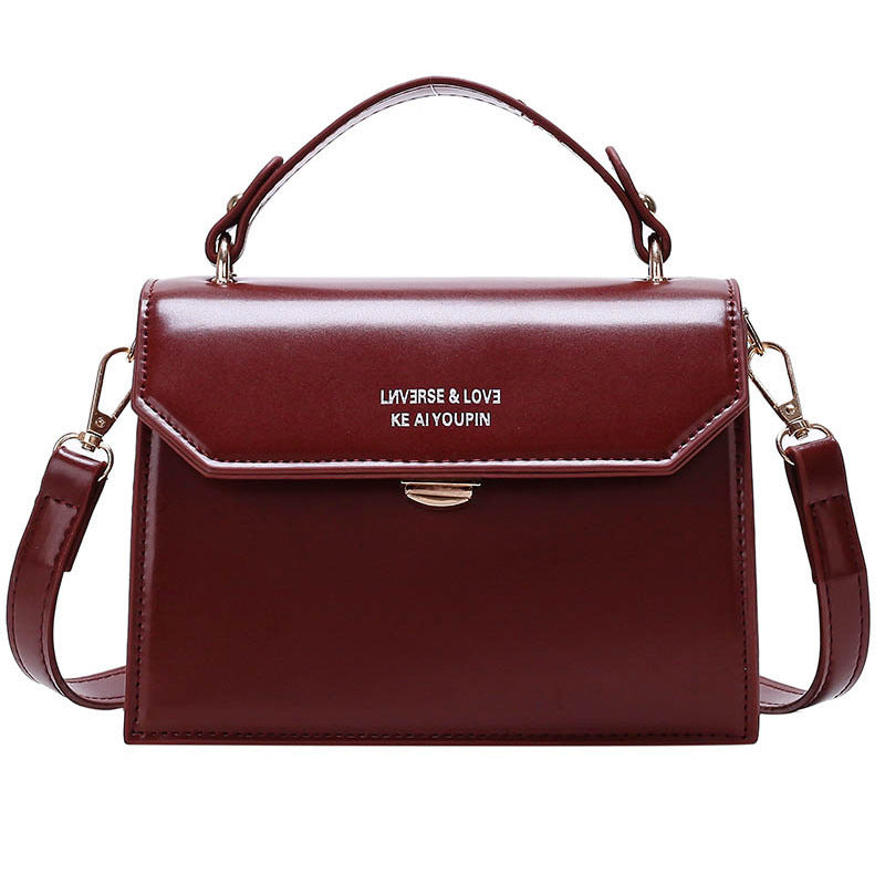 Messenger Bag Fashion All-match Small Black Bag