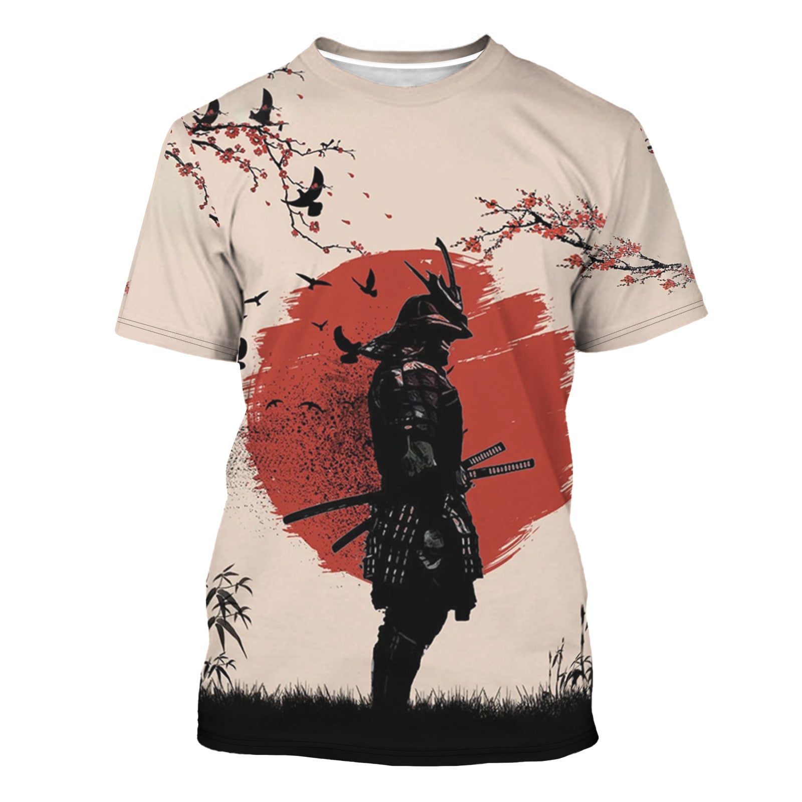 Versatile Men's Casual 3D Printed Short Sleeves