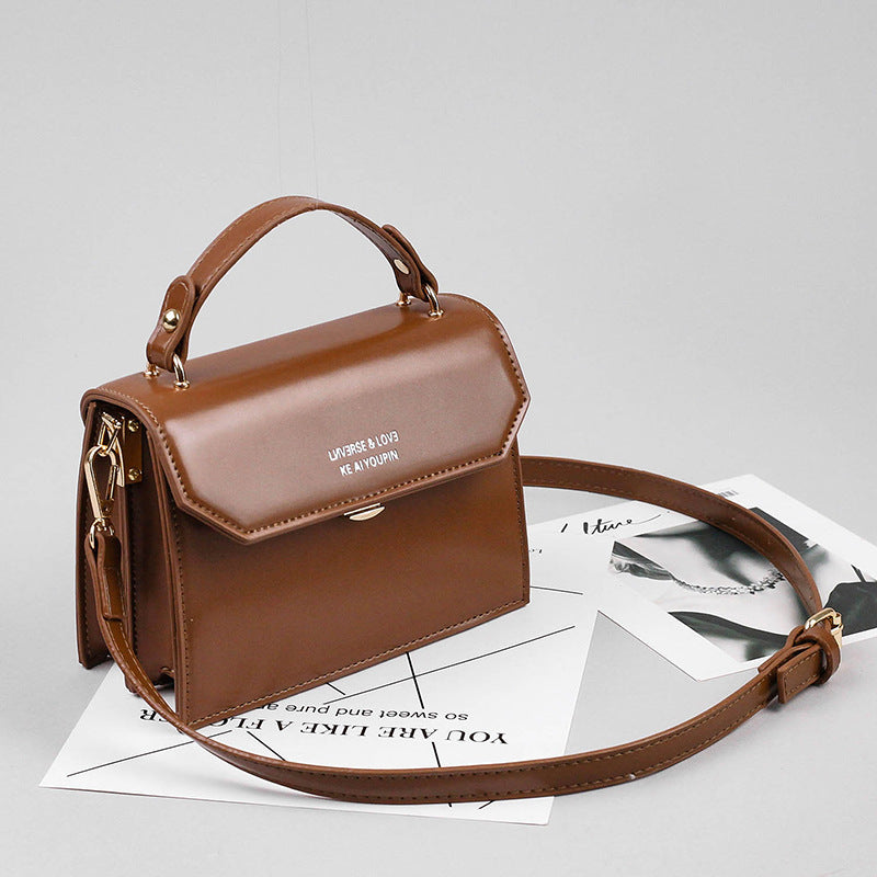 Messenger Bag Fashion All-match Small Black Bag
