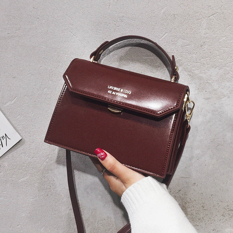 Messenger Bag Fashion All-match Small Black Bag