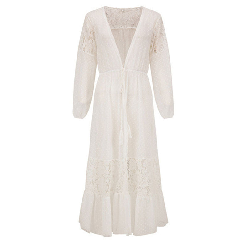 Women's Fashion Chiffon Lace Dress