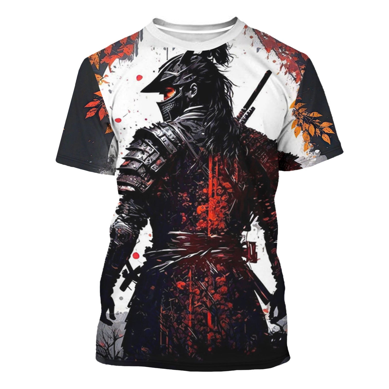 Versatile Men's Casual 3D Printed Short Sleeves